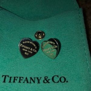 Return to Tiffany Mini Heart Tag Earrings